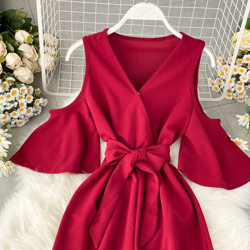 Elettra Strapless Bandage Jumpsuit