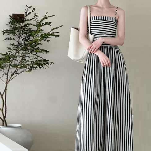 Marina Striped Maxi Dress