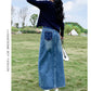 Donata Denim Midi Skirt
