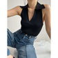 Elsa Polo Knit Top