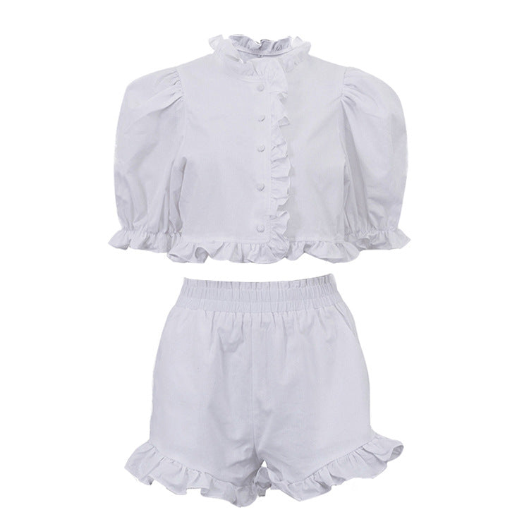 Arabella Ruffle Linen Set