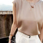 Fiorella Satin Shell Top