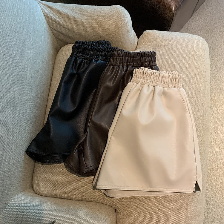 Fabia Faux Leather Short