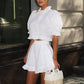 Arabella Ruffle Linen Set