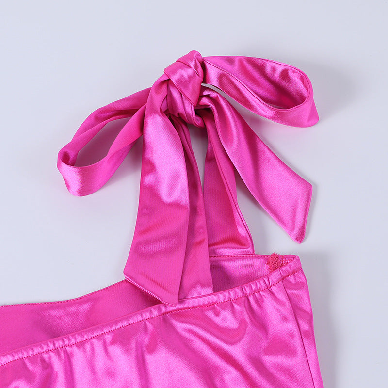 Berenice Satin Corset Bustier Top