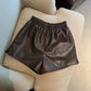 Fabia Faux Leather Short