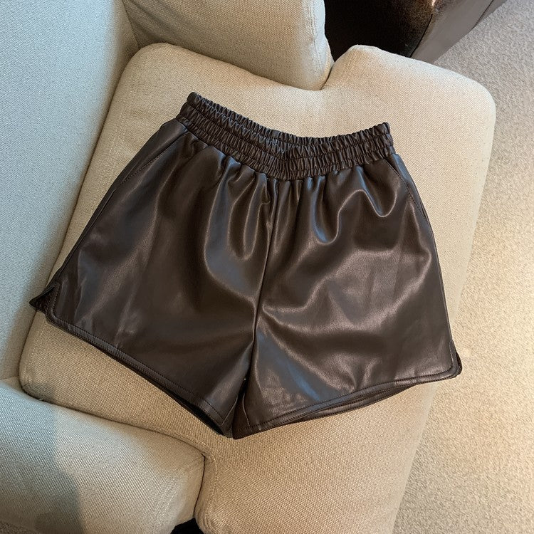 Fabia Faux Leather Short