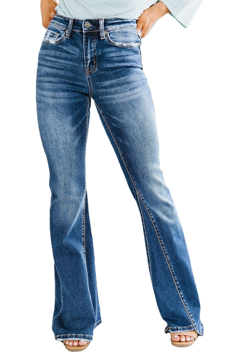 Giada High-Waist Flare Jeans