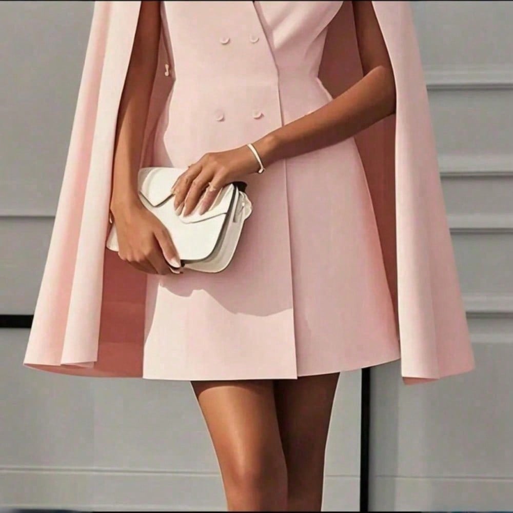 Norma cape blazer mini