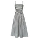 Marina Striped Maxi Dress