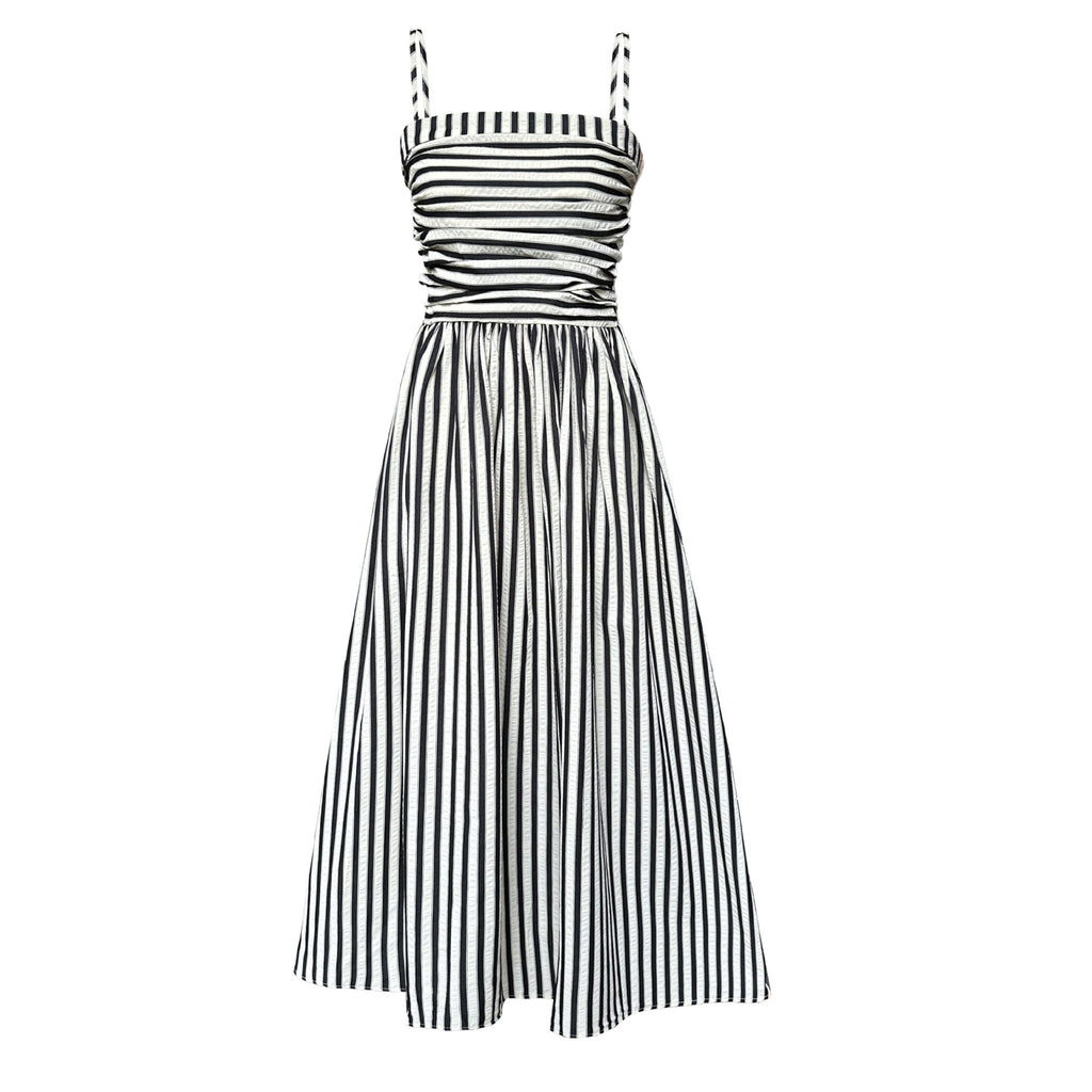 Marina Striped Maxi Dress — Oli Amore