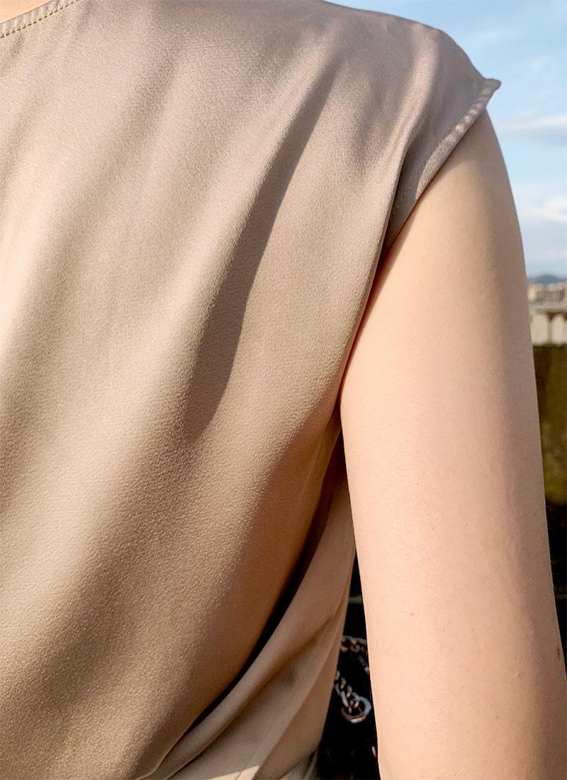 Fiorella Satin Shell Top
