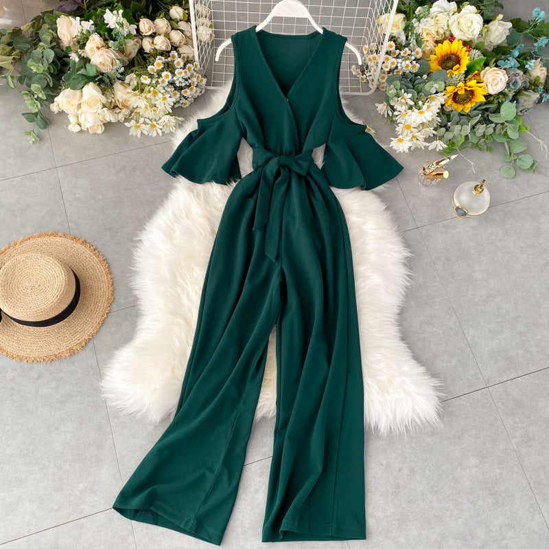 Elettra Strapless Bandage Jumpsuit