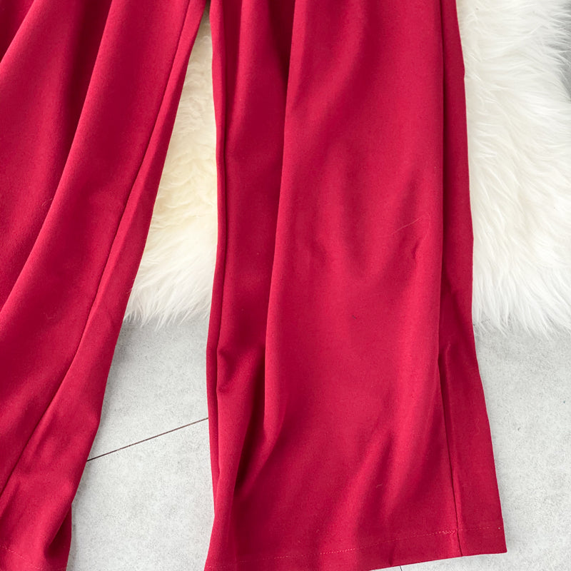 Elettra Strapless Bandage Jumpsuit