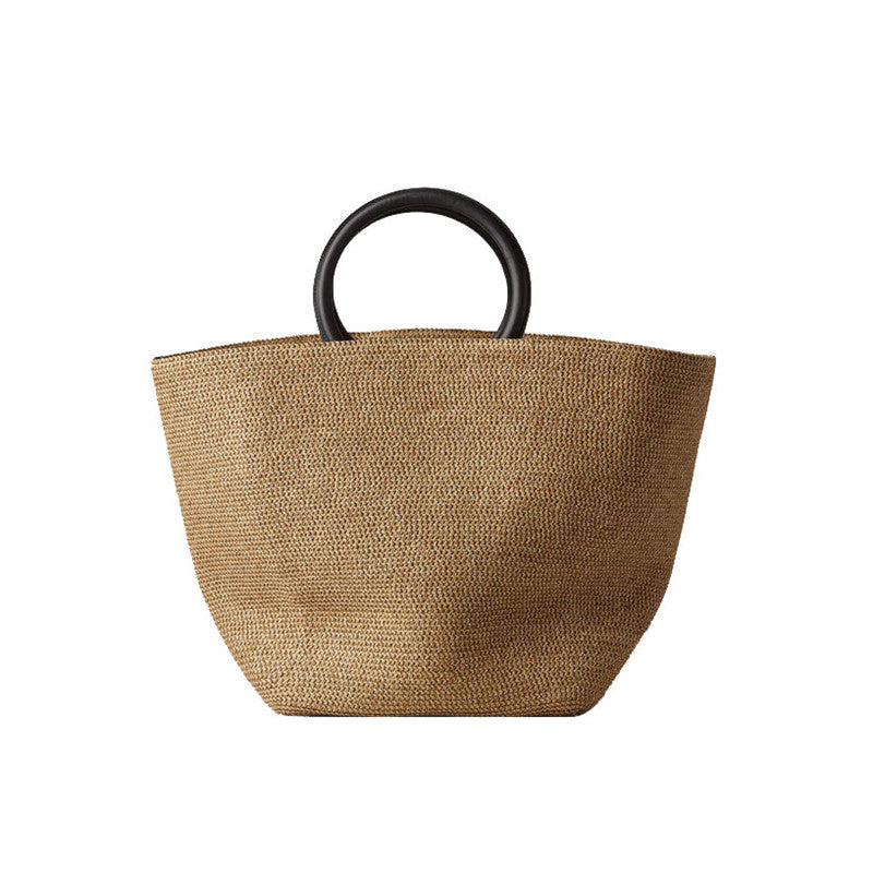 Maiori Straw Woven Beach Tote