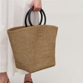 Maiori Straw Woven Beach Tote