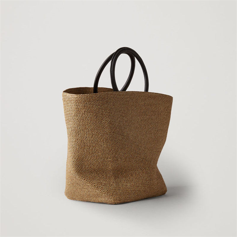 Maiori Straw Woven Beach Tote