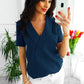 Renata Wrap Blouse
