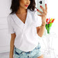 Renata Wrap Blouse