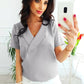 Renata Wrap Blouse