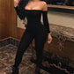 Valentina One-Shoulder Jumpsuit