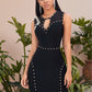 Alessia Studded Bandage Dress