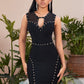 Alessia Studded Bandage Dress