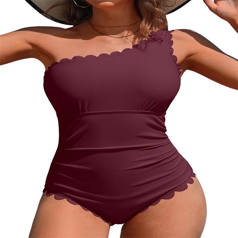 Pippa One-Shoulder Swimsuit