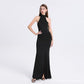 Ottavia Halter Maxi Gown