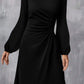 Eleonora Ruched Midi Dress