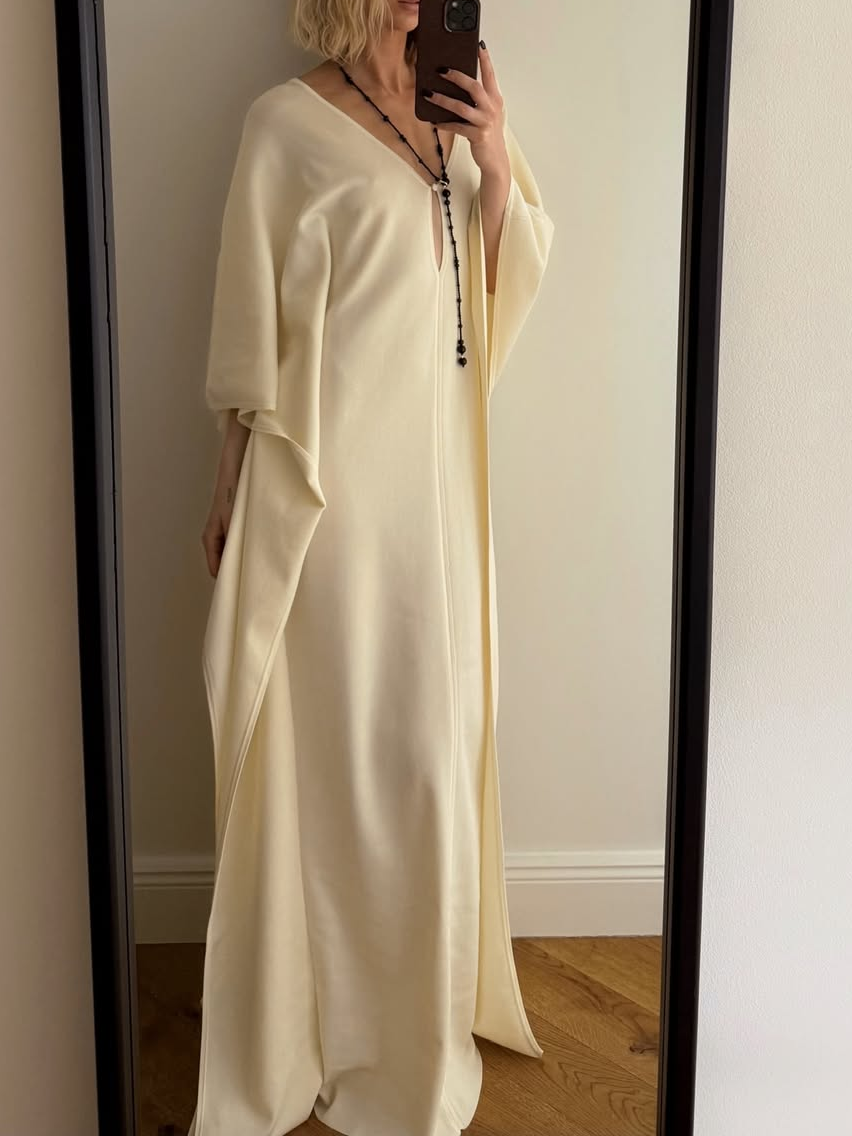 Soleia Chiffon Batwing Kaftan