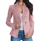 Florinda Double-Breasted Tailored Blazer
