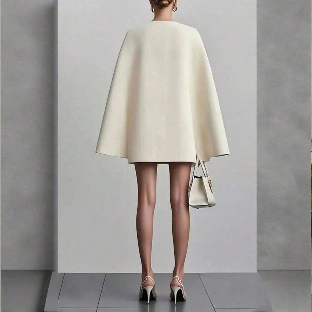 Norma cape blazer mini