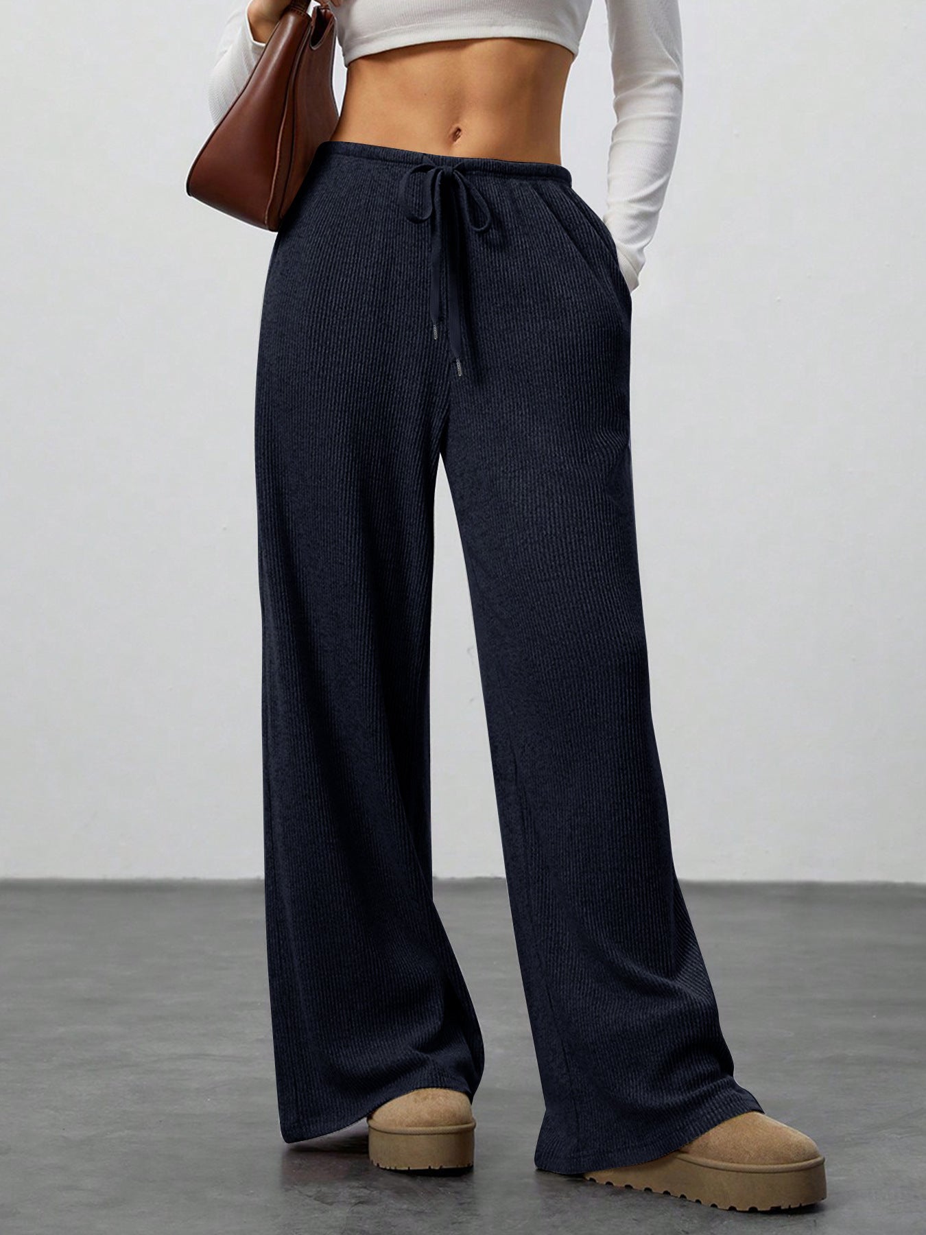 Paloma Wide Leg Drawstring Pant