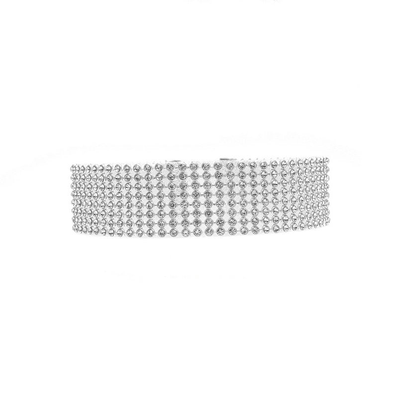 Tindara Crystal Rhinestone Choker
