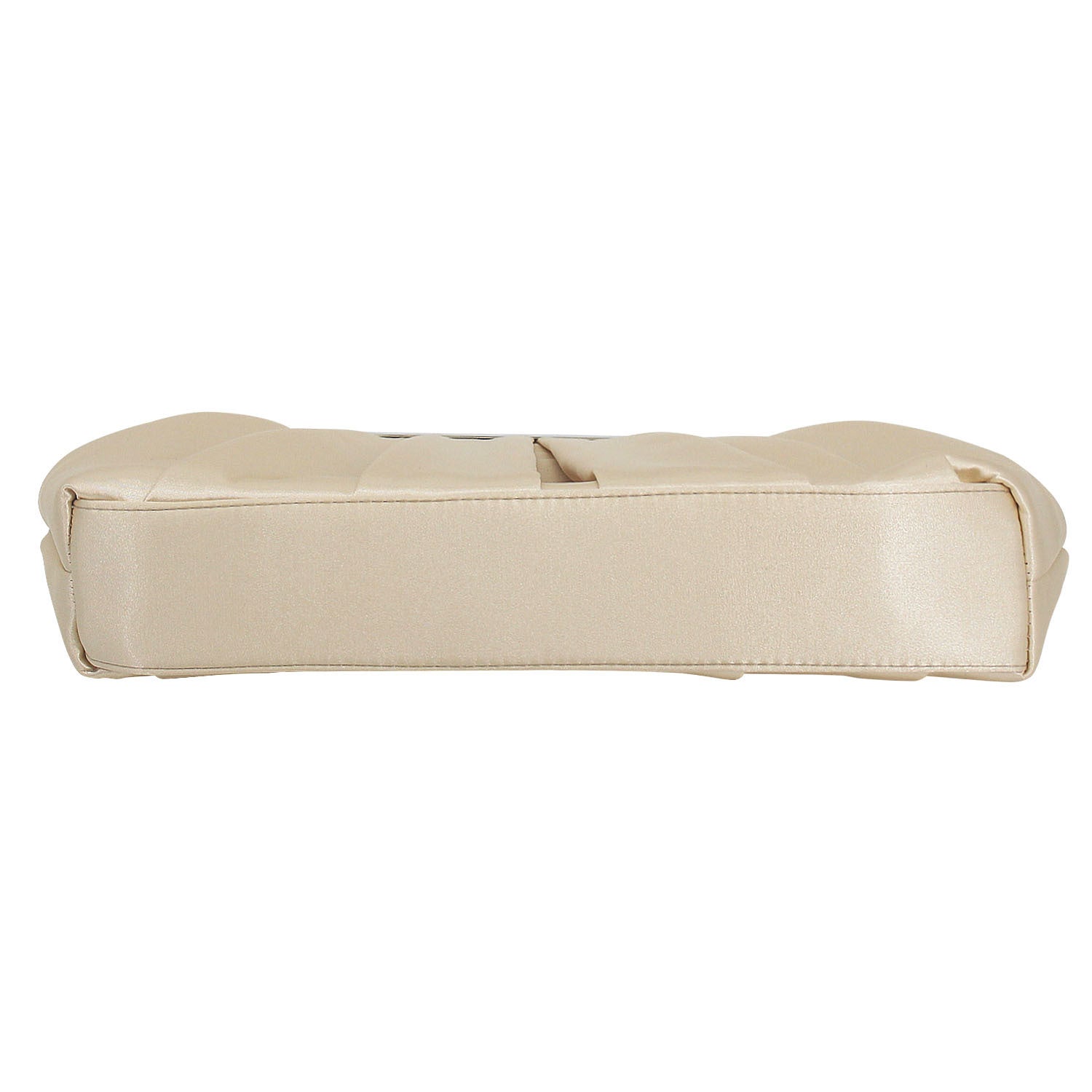 Tilde Pleated Satin Clutch