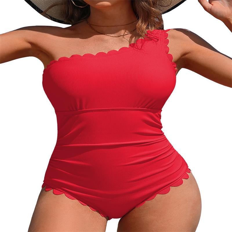 Pippa One-Shoulder Swimsuit