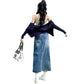 Donata Denim Midi Skirt