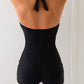 Renata Ruched Halter One-Piece