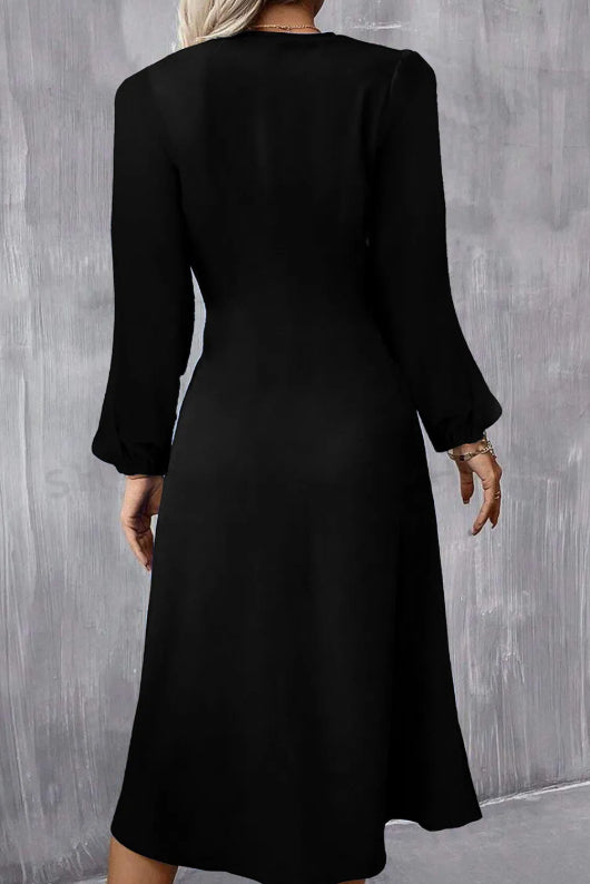 Eleonora Ruched Midi Dress