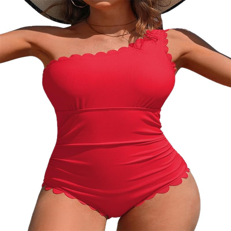 Pippa One-Shoulder Swimsuit