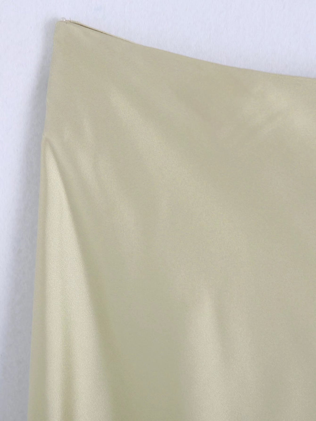 Lucietta Satin Bias-Cut Midi Skirt