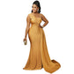 Liliana One-Shoulder Gown