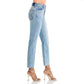Cara High-Waist Cropped Slim Jean