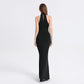 Ottavia Halter Maxi Gown