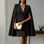 Norma cape blazer mini