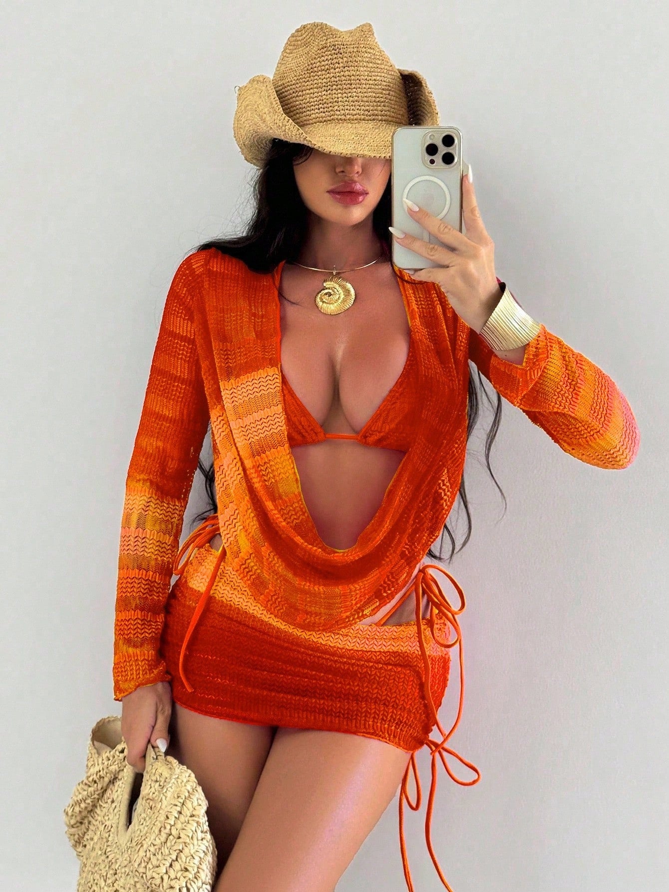 Marbella Crochet Cover-Up Set