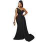 Liliana One-Shoulder Gown