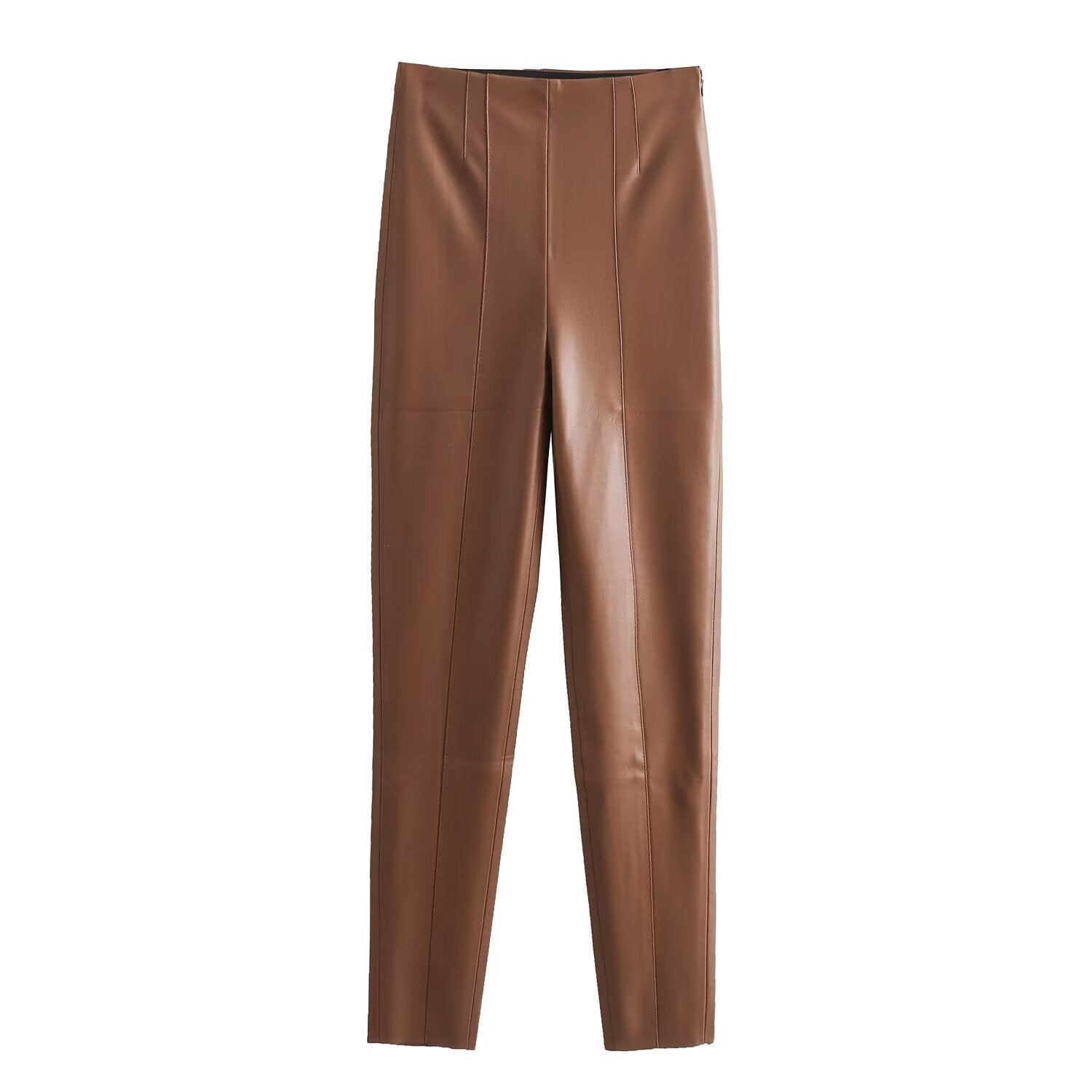Ambra Faux Leather Pant — Oli Amore