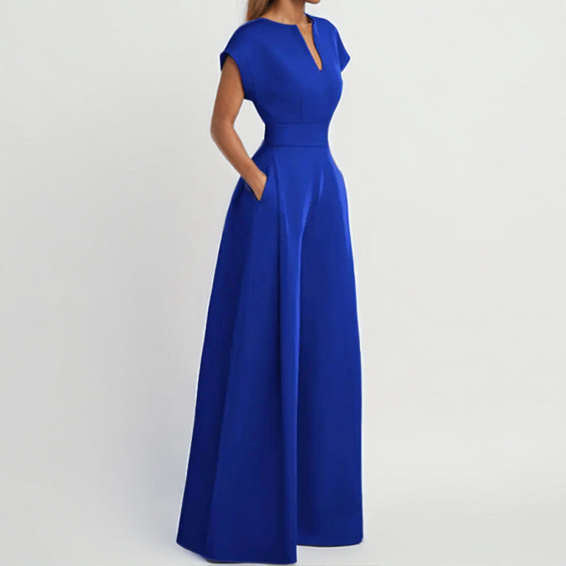 Serena Tailored Wide-Leg Jumpsuit